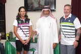 Susan Scott, Adel Ali Fayadh (on behalf of Diab Sagar Al Noaimi) Paul Anderson